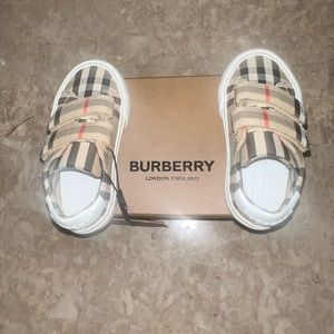 Burberry Mini Markham Check 6.5US/23EU Toddler Sneaker